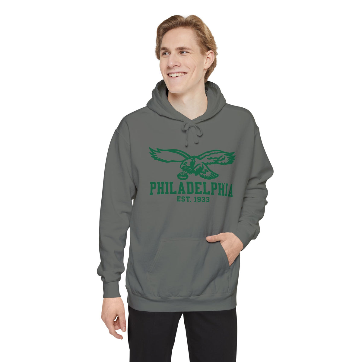 Philadelphia 1933 Garment-Dyed Hoodie