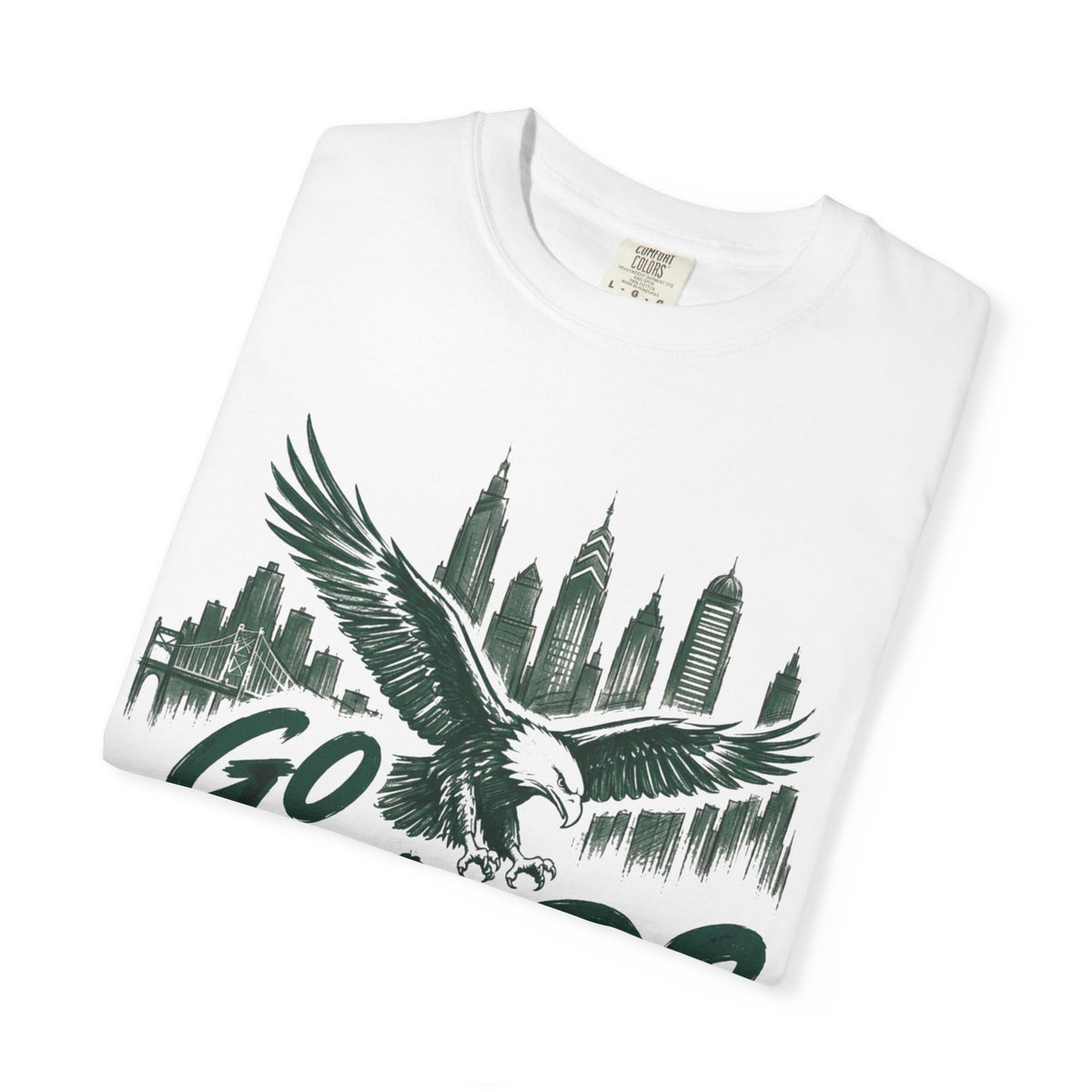 GO BIRDS Sundays Hit Different heavyweight tee alternate view