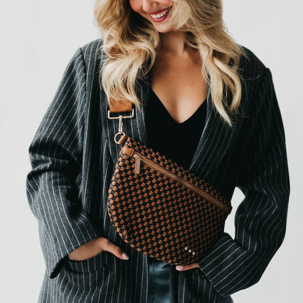 Westlyn Woven Bum Bag - Fitkitty Culture Athleisure Wear, Yoga Wear & Women's Clothing