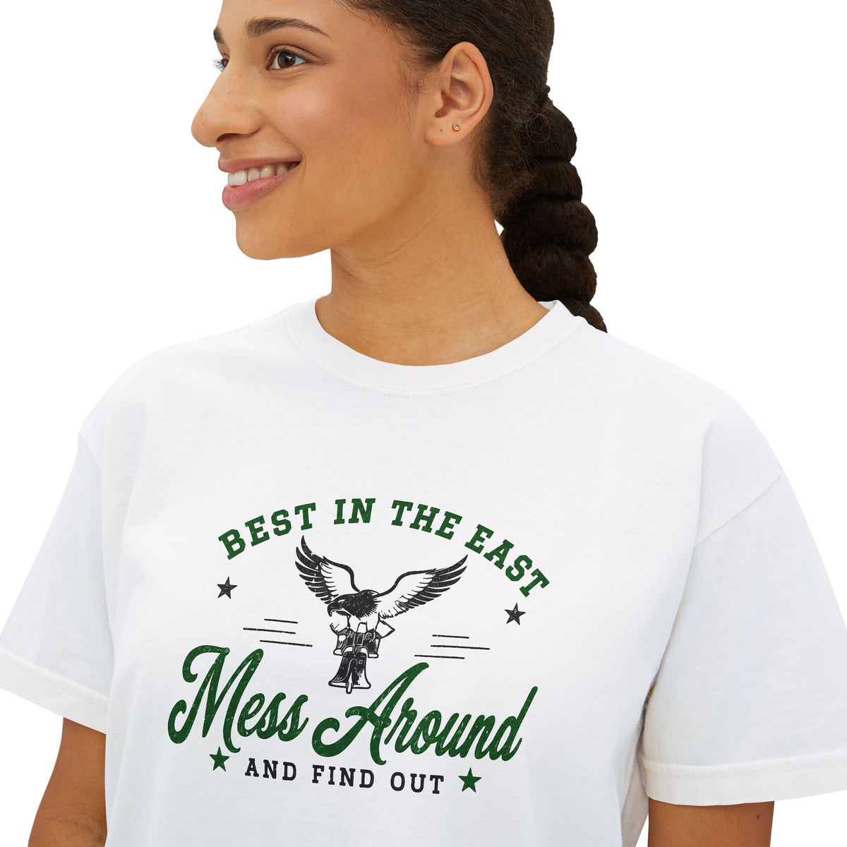 Best in the East Mess Around Graphic Tee, view 7 | Fitkitty Culture®