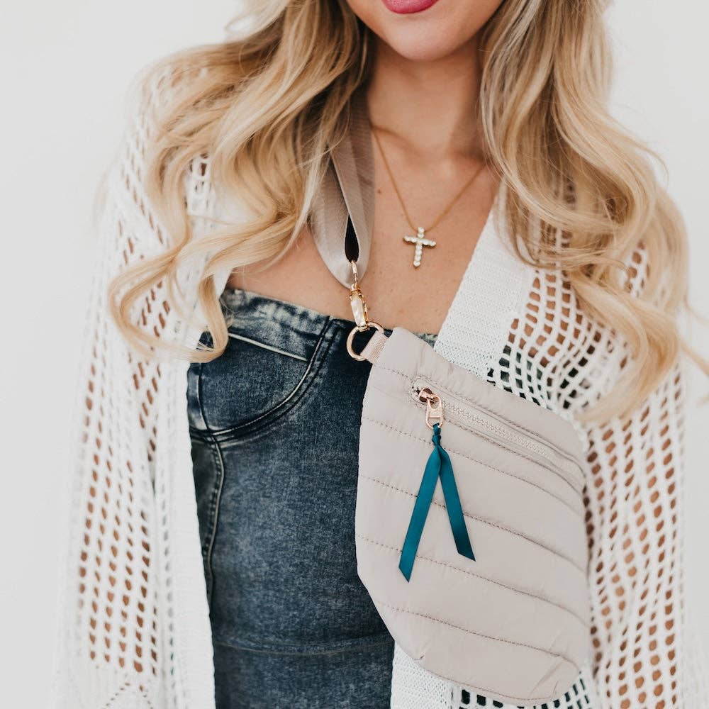 Jolie Quilted Puffer Crossbody Bag — alternate product view 14