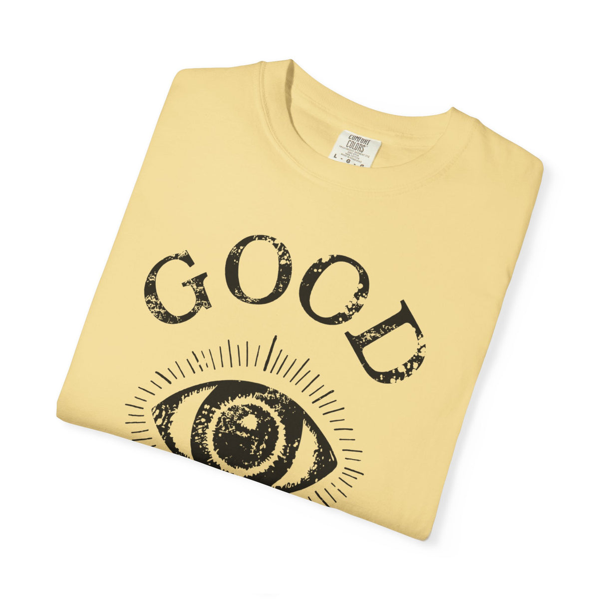 Good Vibes Eye T-Shirt: Vintage Mystic Graphic Tee, view 23 | Fitkitty Culture®
