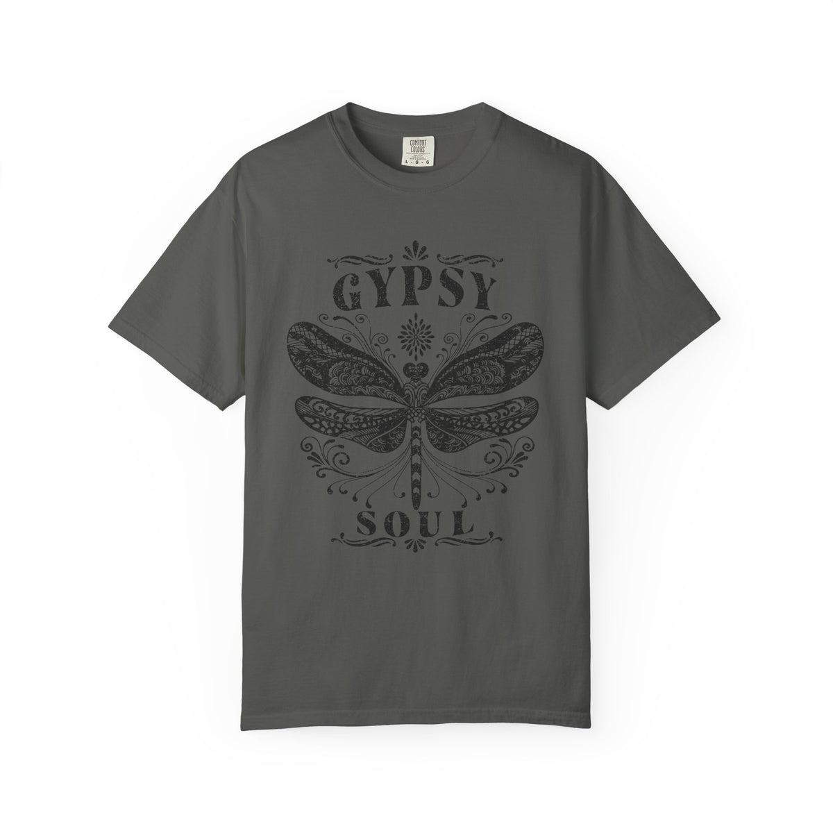 Gypsy Soul Dragonfly T‑Shirt — Boho Vintage Graphic Tee — alternate product view 8