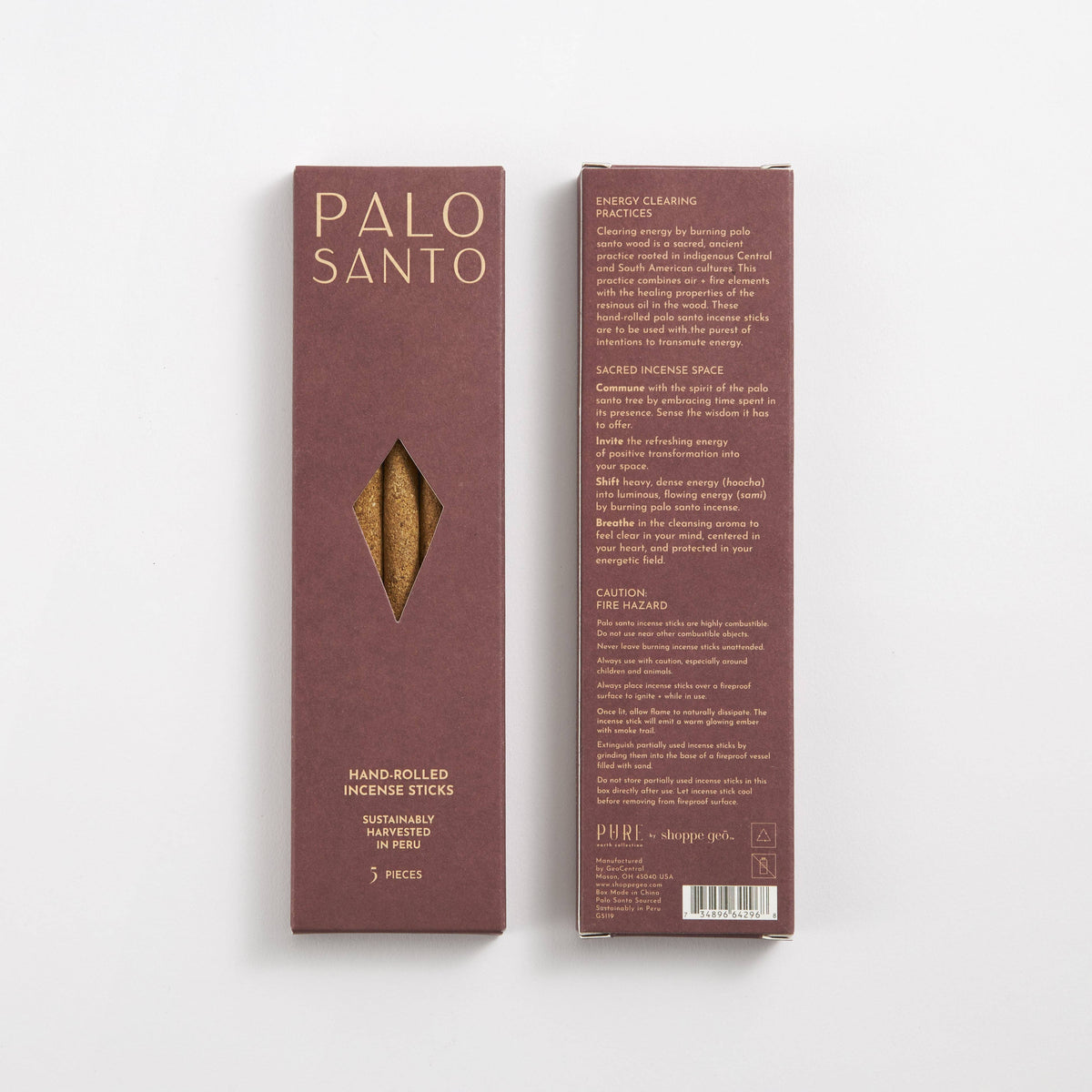 Palo Santo Incense Sticks - Plastic Free Packaging! — alternate product view 3