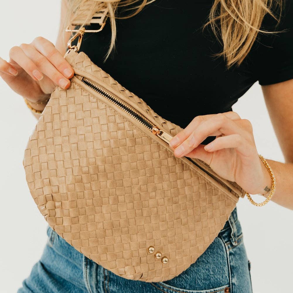Westlyn Woven Bum Bag - Fitkitty Culture Athleisure Wear, Yoga Wear & Women's Clothing