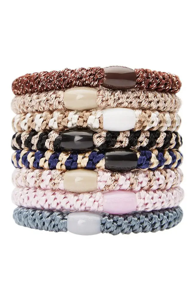 Grab & Go Ponytail Holders - Set of Eight - Fitkitty Culture Athleisure Wear, Yoga Wear & Women's Clothing