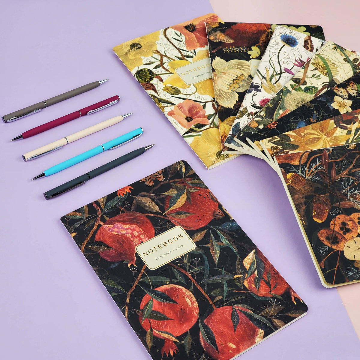 Forest Flowers Notebook - Fitkitty Culture Athleisure Wear, Yoga Wear & Women's Clothing