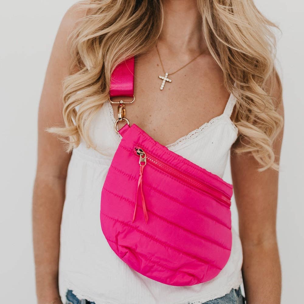 Jolie Puffer Bum Bag - Fitkitty Culture Athleisure Wear, Yoga Wear & Women's Clothing
