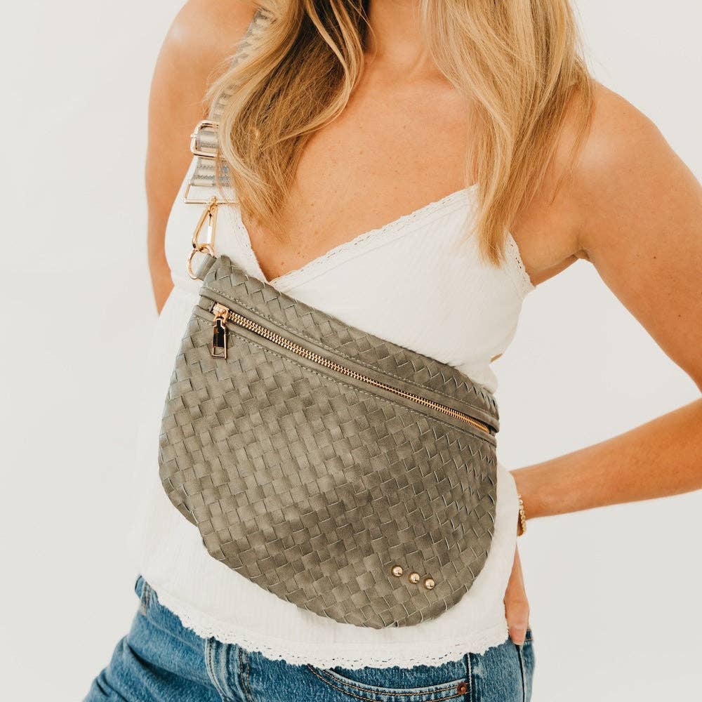 Westlyn Woven Bum Bag - Fitkitty Culture Athleisure Wear, Yoga Wear & Women's Clothing