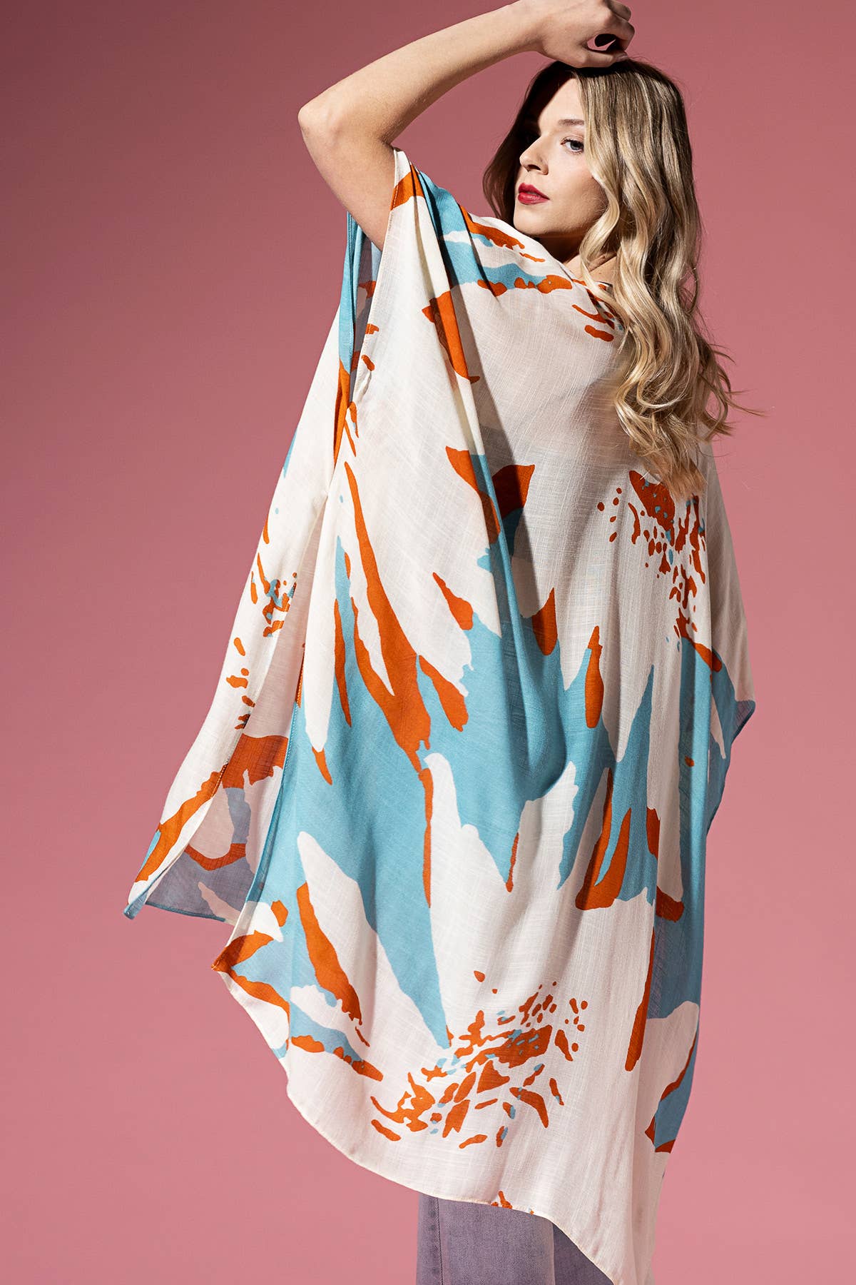 Sweeping Floral Kimono | Fitkitty Culture®