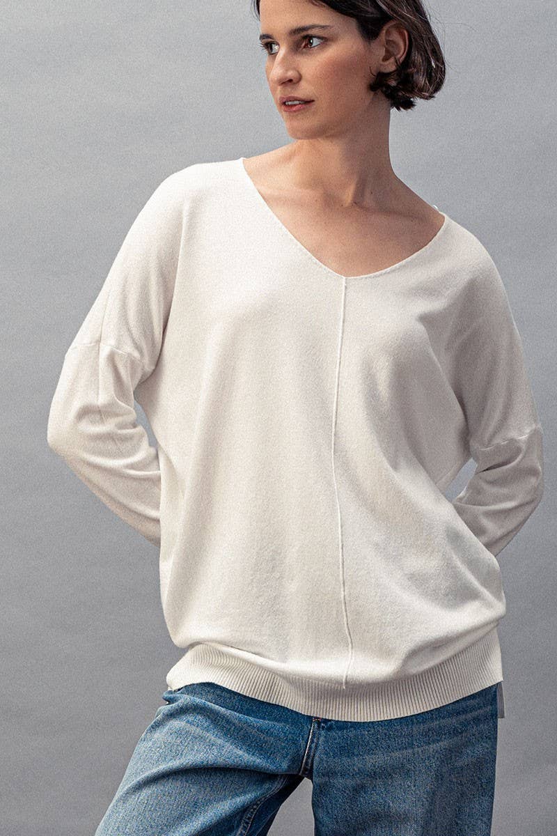 "Spring Serenade" High-Low Tunic Sweater - House of Caelo Athleisure Wear, Yoga Wear & Women's Clothing