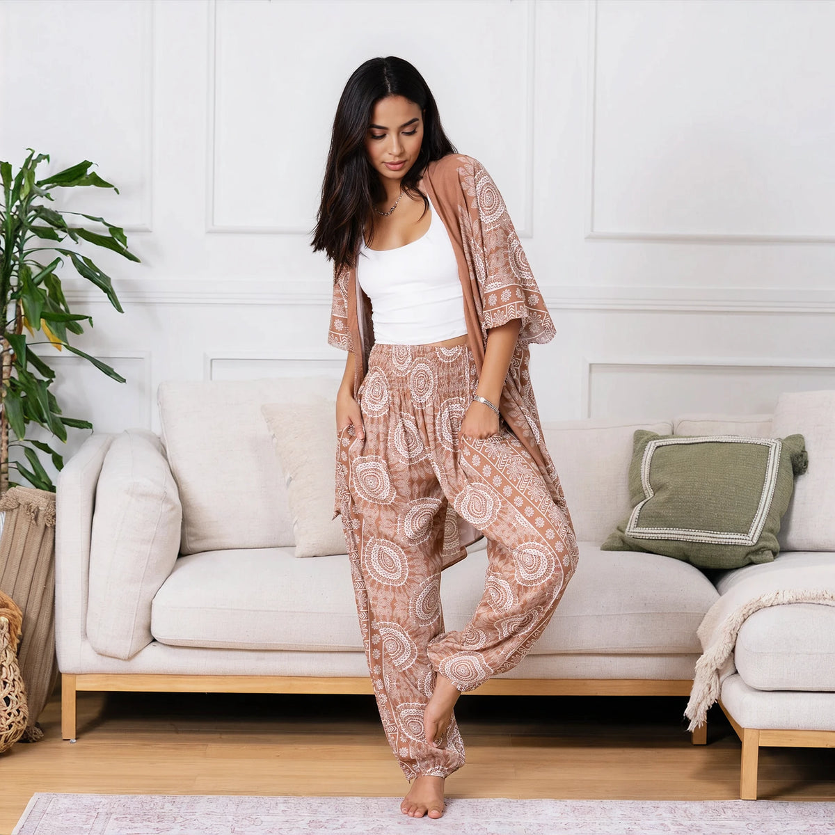 Mojave Harem Pants - House of Caelo Athleisure Wear, Yoga Wear & Women's Clothing
