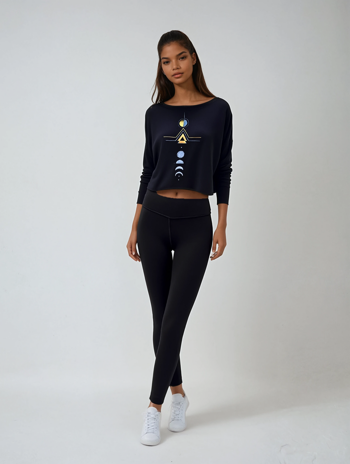 Daybreak Crop Sweatshirt — front view