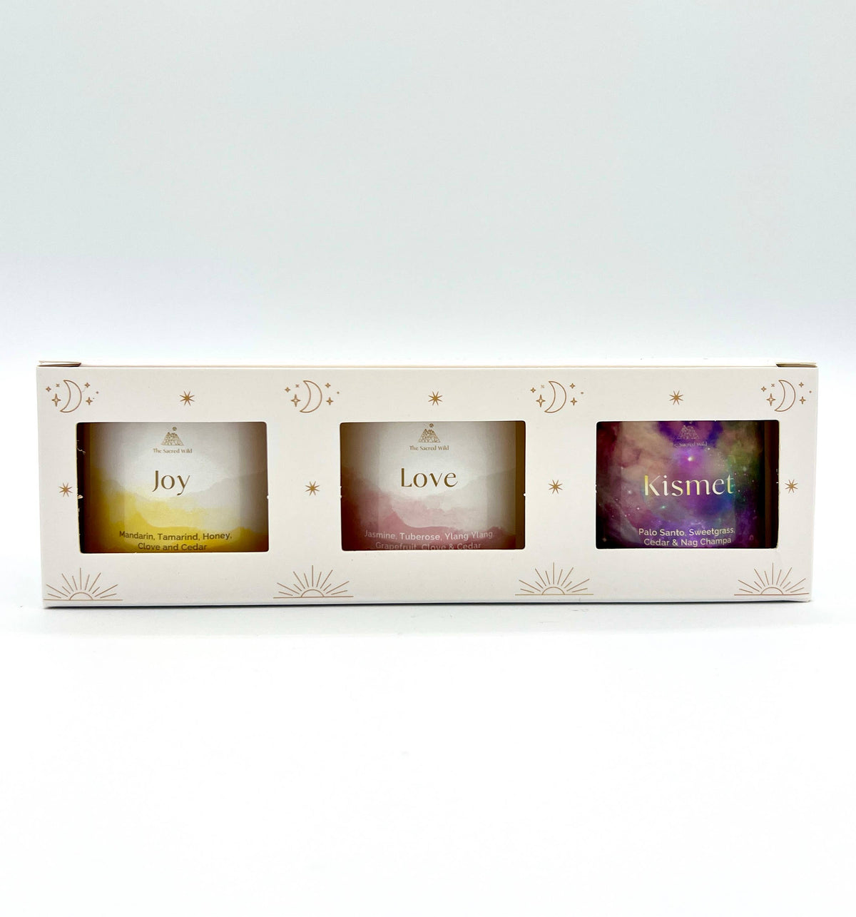 Joy-Mini Intention Votive Scented Candle Gift Set — main product image