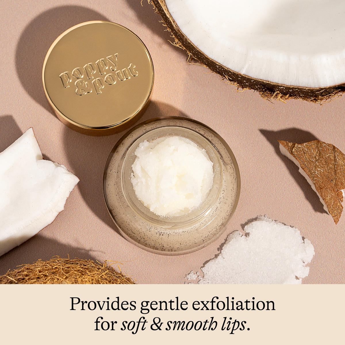 Lip Scrub, Island Coconut - Fitkitty Culture Athleisure Wear, Yoga Wear & Women's Clothing