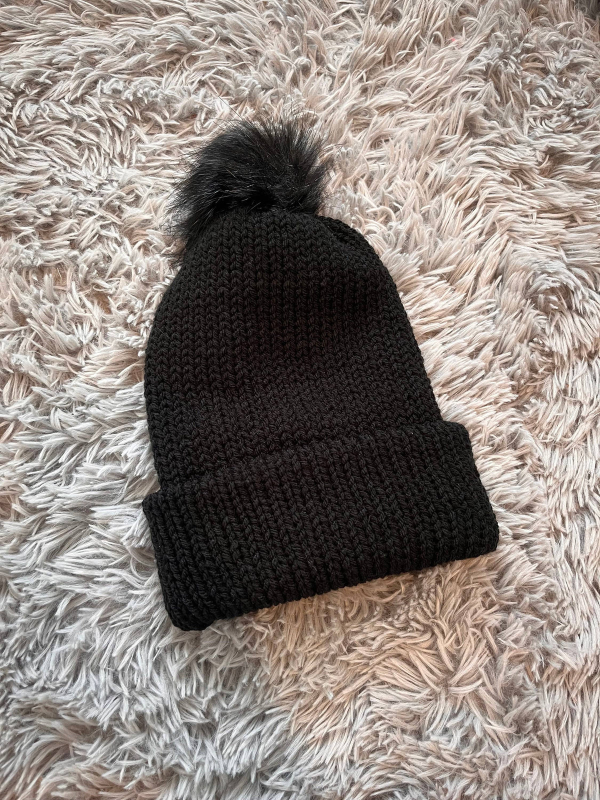 Double-Lined Handmade Knit Beanie – alternate product view 6