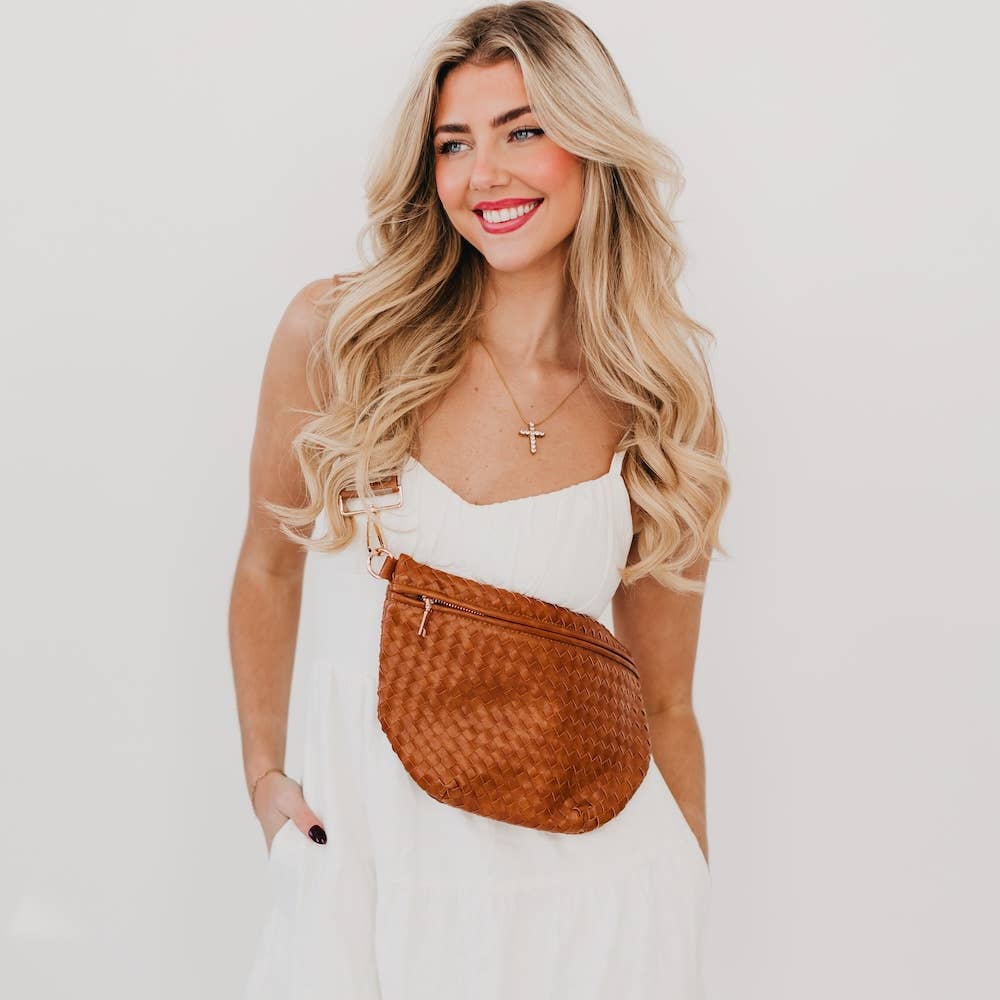 Westlyn Woven Bum Bag - Fitkitty Culture Athleisure Wear, Yoga Wear & Women's Clothing
