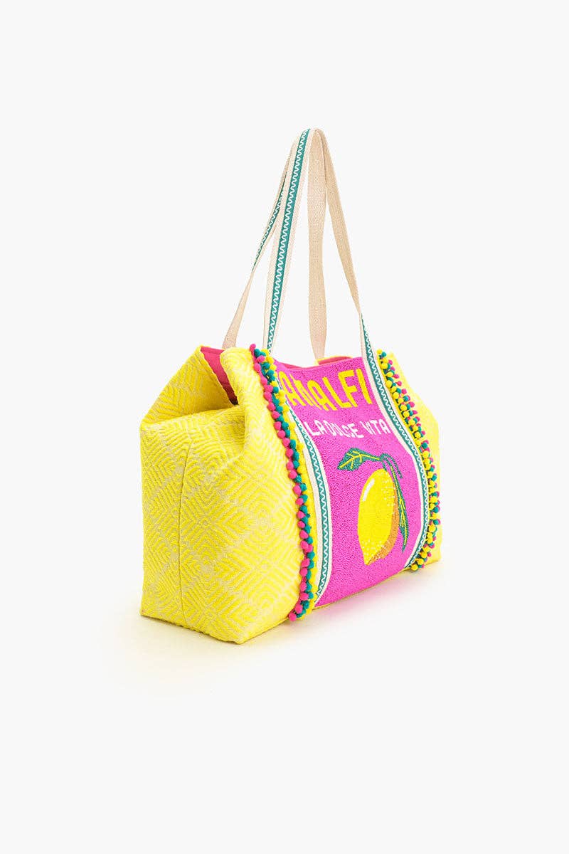 The Amalfi Market Tote - House of Caelo Athleisure Wear, Yoga Wear & Women's Clothing
