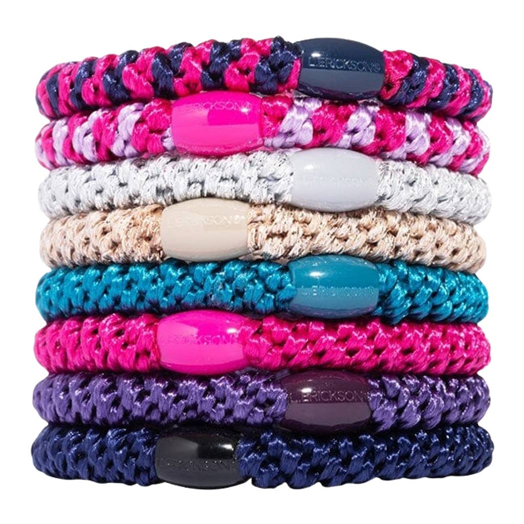 Grab & Go Ponytail Holders - Set of Eight - Fitkitty Culture Athleisure Wear, Yoga Wear & Women's Clothing