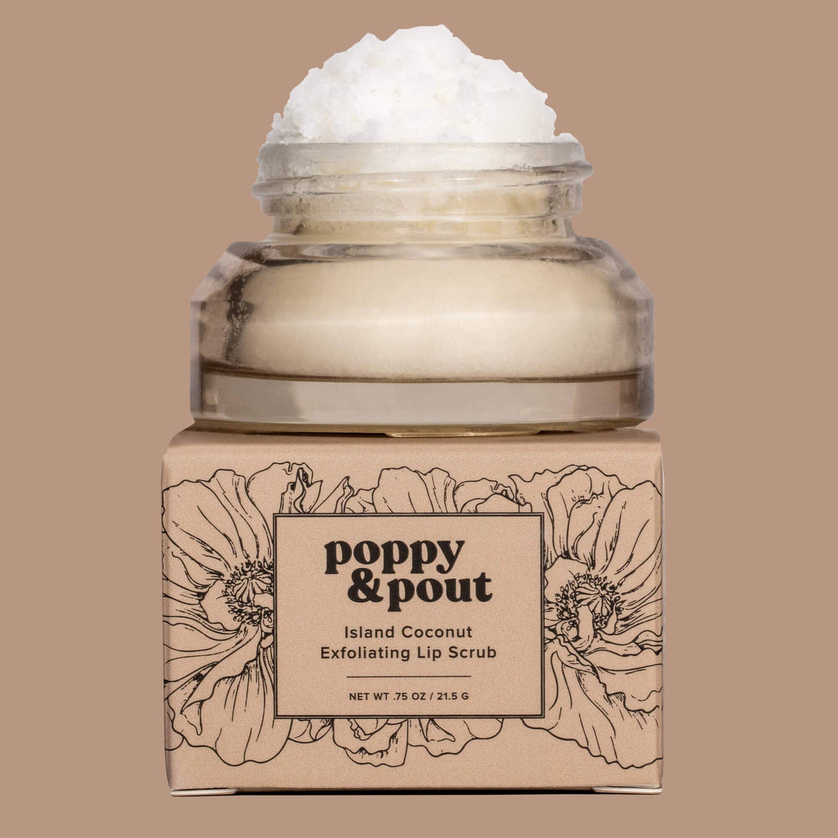 Lip Scrub, Island Coconut - Fitkitty Culture Athleisure Wear, Yoga Wear & Women's Clothing