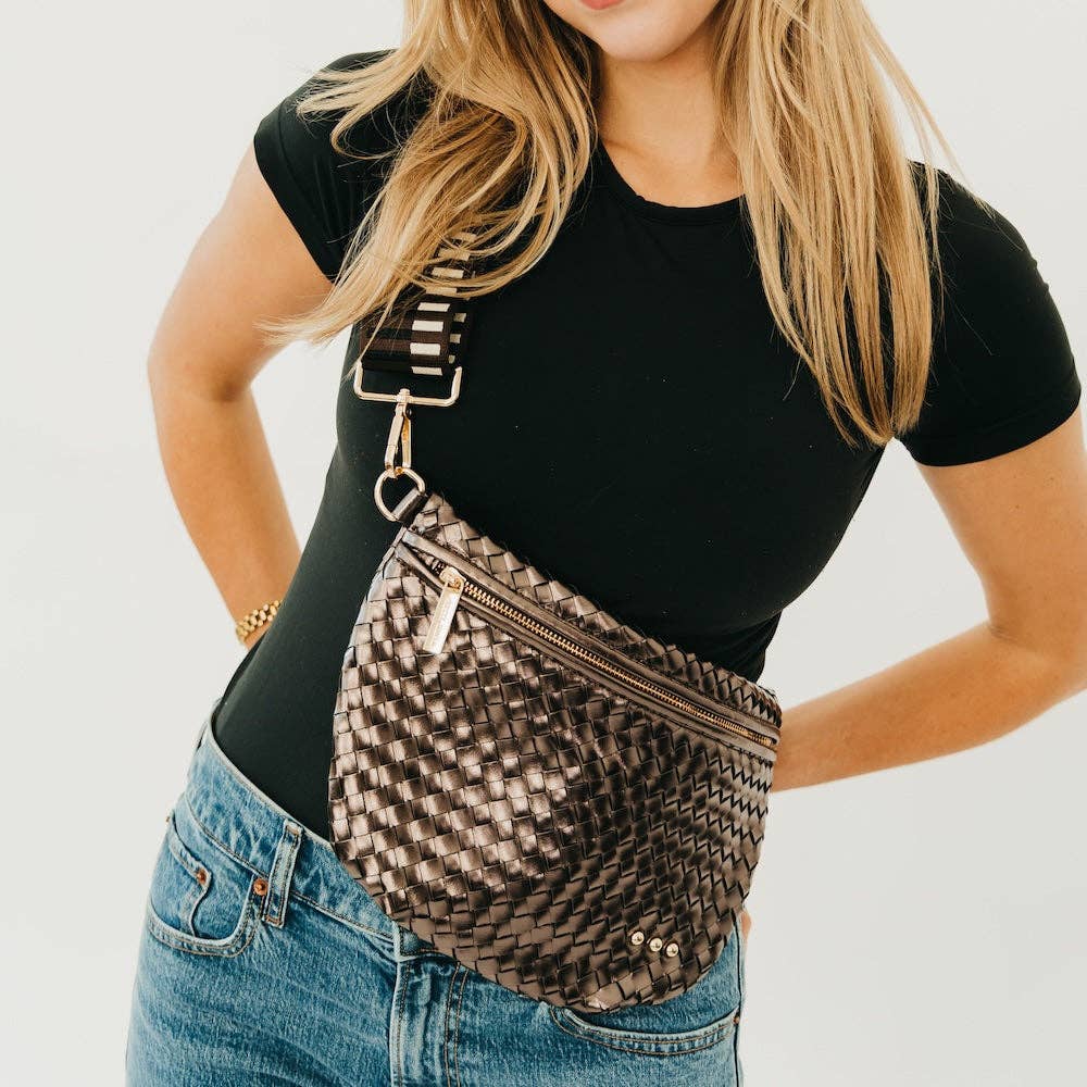 Westlyn Woven Bum Bag - Fitkitty Culture Athleisure Wear, Yoga Wear & Women's Clothing