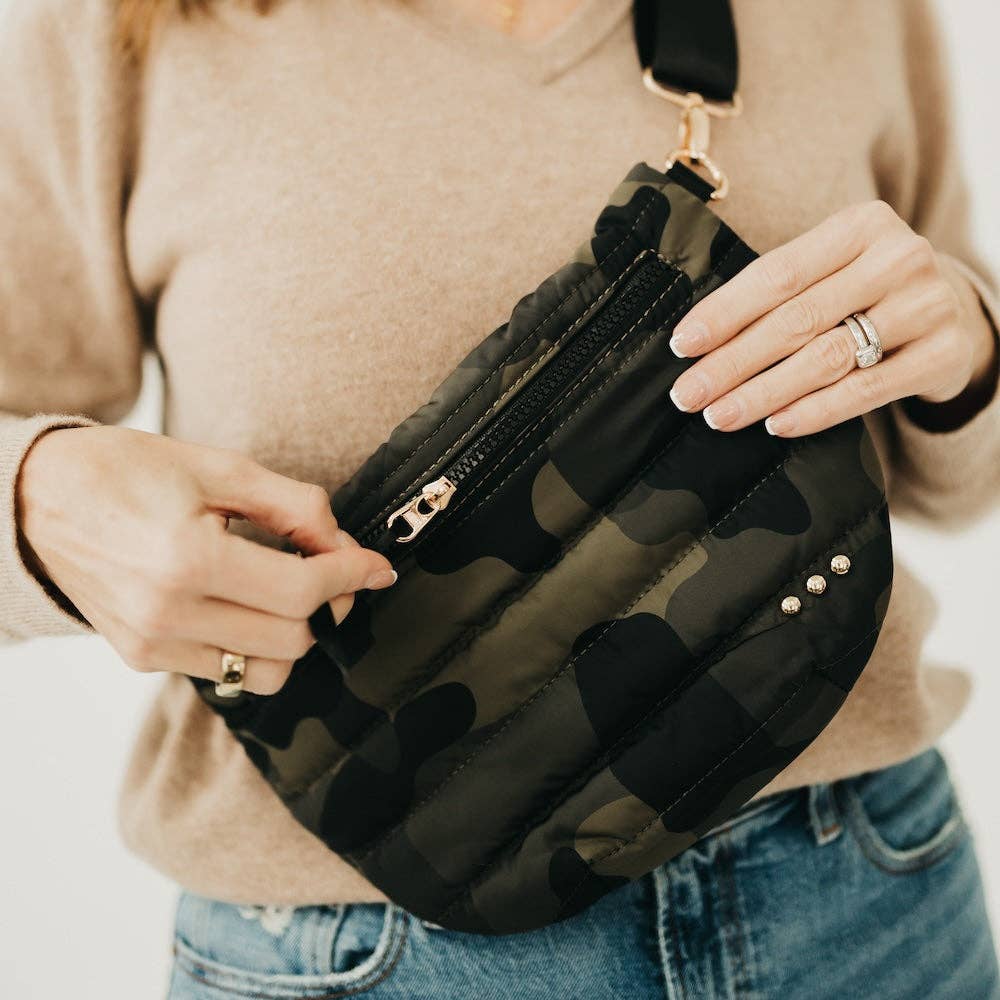 Jolie Puffer Bum Bag - Fitkitty Culture Athleisure Wear, Yoga Wear & Women's Clothing