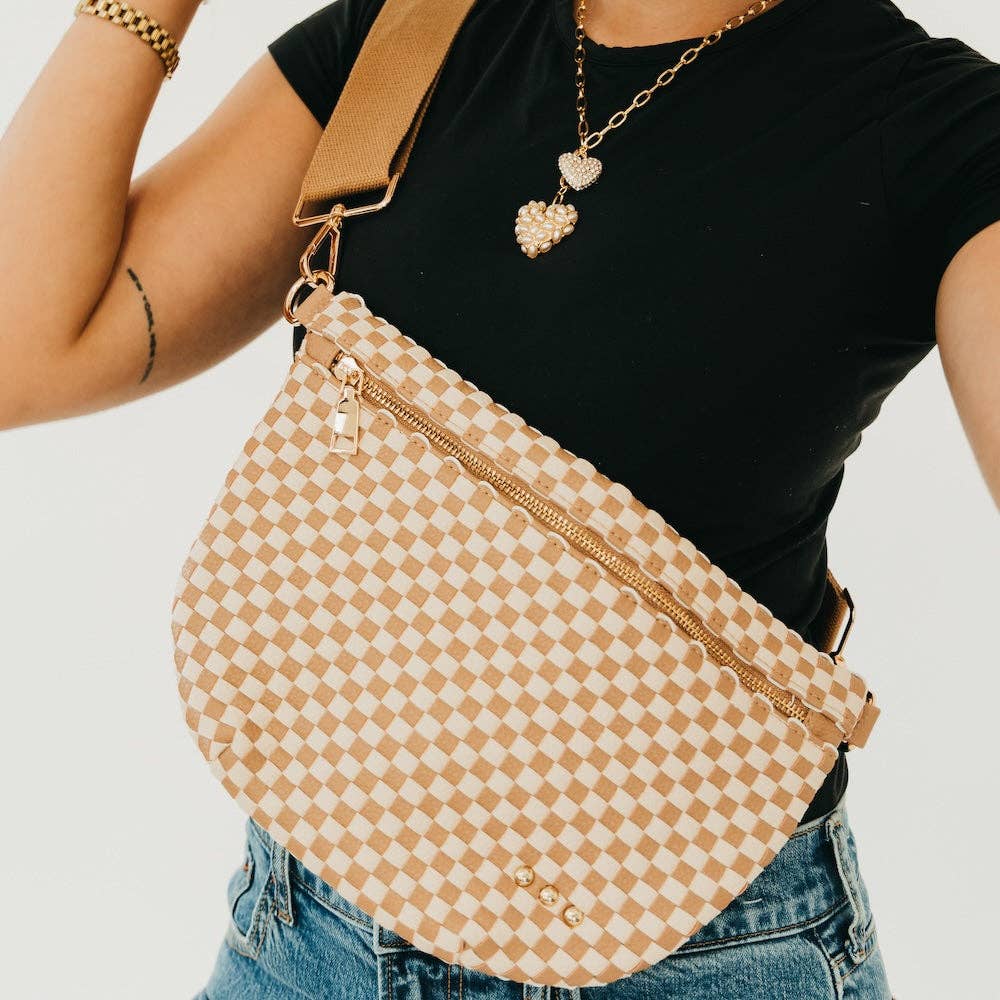 Westlyn Woven Bum Bag - Fitkitty Culture Athleisure Wear, Yoga Wear & Women's Clothing