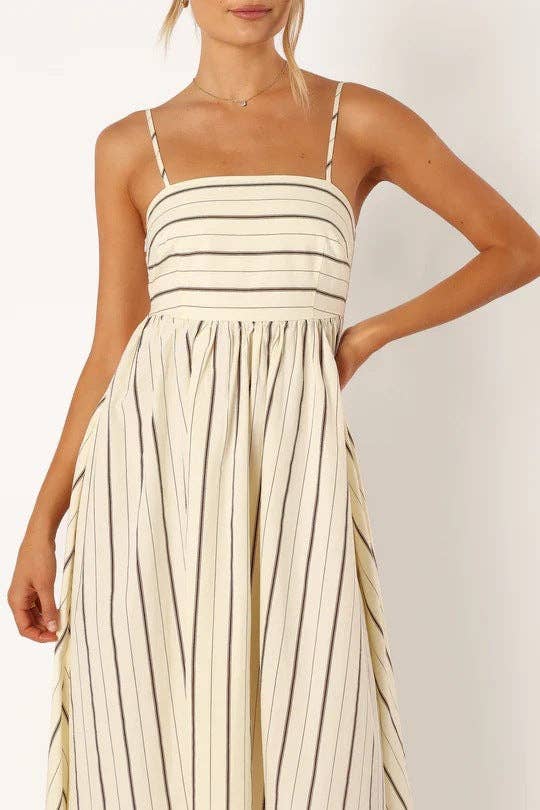 Salt & Soul Striped Maxi Dress, view 4 | Fitkitty Culture®