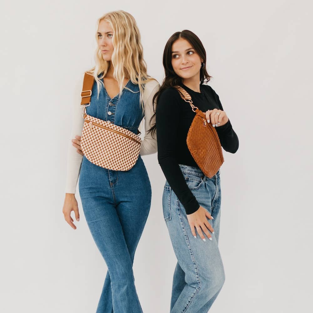 Westlyn Woven Bum Bag - Fitkitty Culture Athleisure Wear, Yoga Wear & Women's Clothing