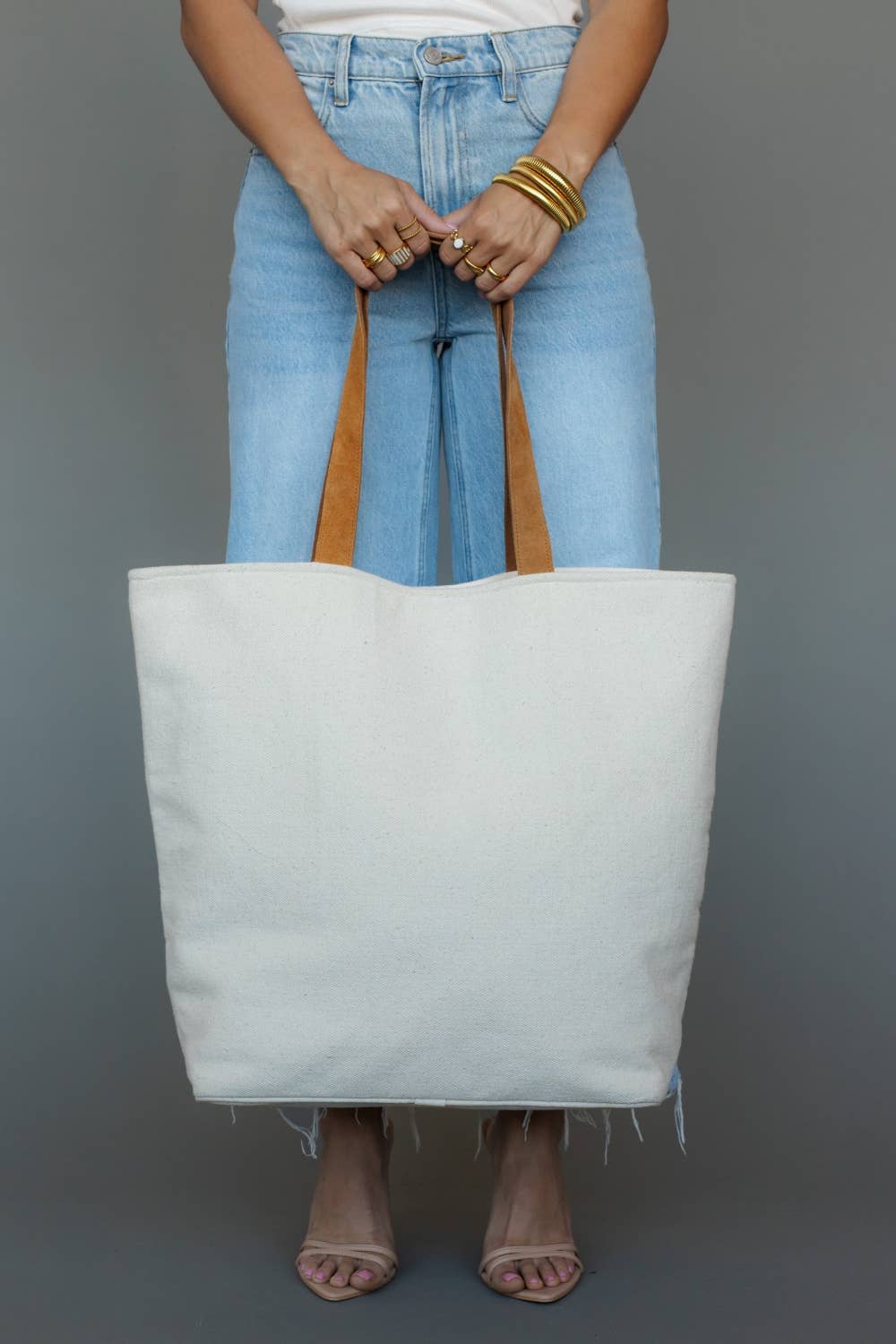 Cream Drink On The Beach Tote - Fitkitty Culture Athleisure Wear, Yoga Wear & Women's Clothing