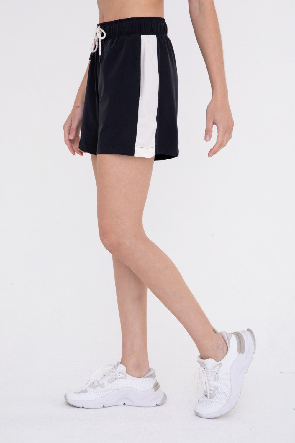 Water-Resistant Stripe Active Shorts, shorts, House of Caelo, House of Caelo