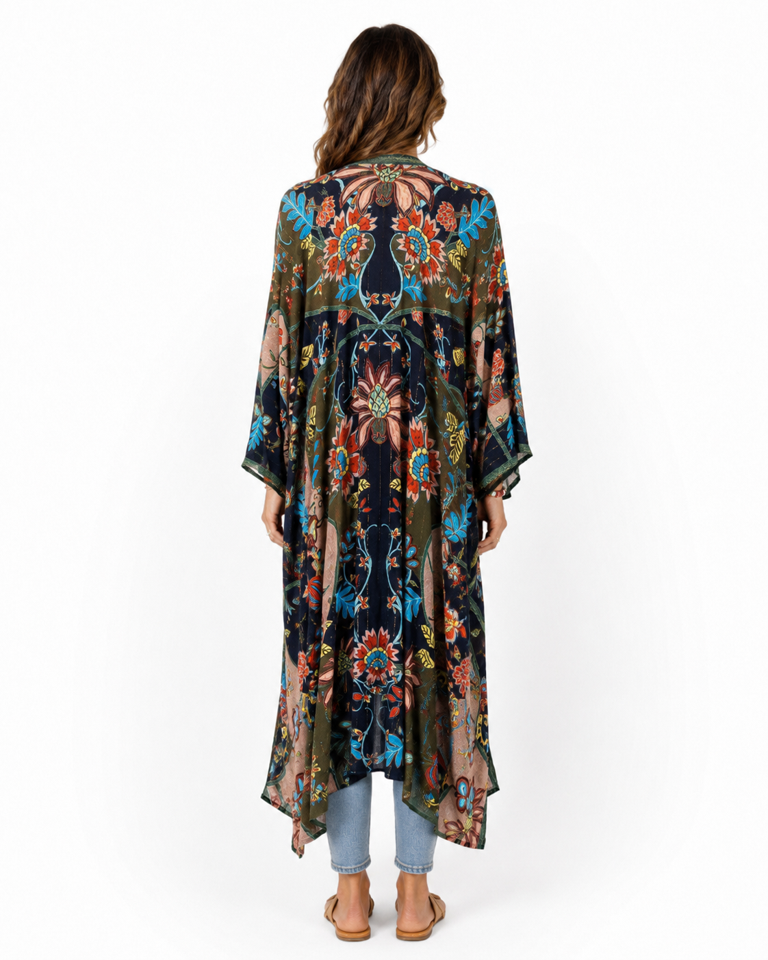 Wildflower Muse Kimono — back view