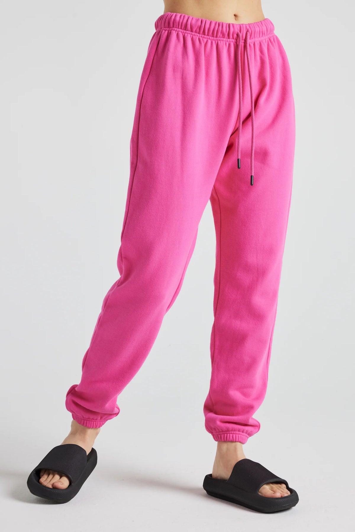 Electric Fleece Joggers in PINK, Clothing, Electric Yoga, House of Caelo Athleisure Wear, Yoga Wear & Women's Clothing