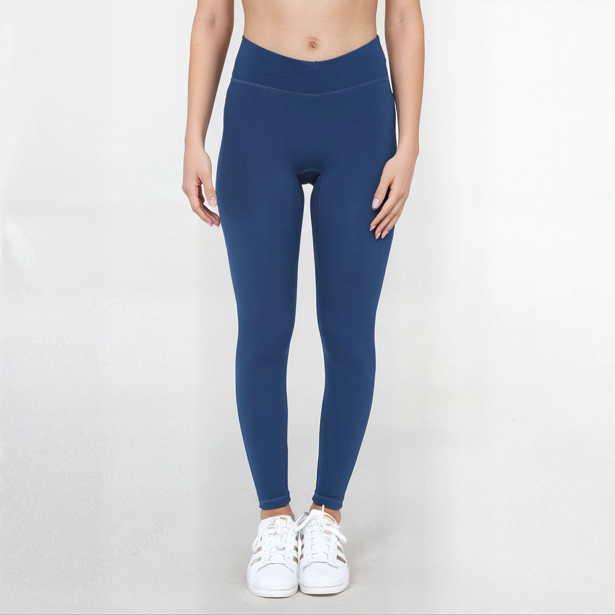 SmoothFit Crossover Leggings, view 3