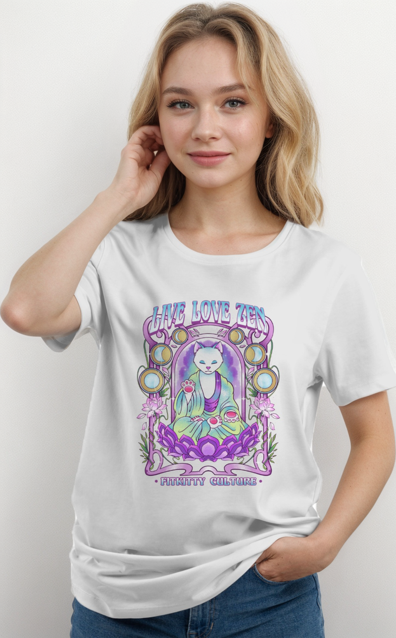 Fitkitty Zenkitty T-Shirt, view 2