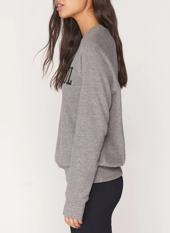 Spiritual Gangster Women's Grateful Old School Graphic Sweatshirt - House of Caelo Athleisure Wear, Yoga Wear & Women's Clothing