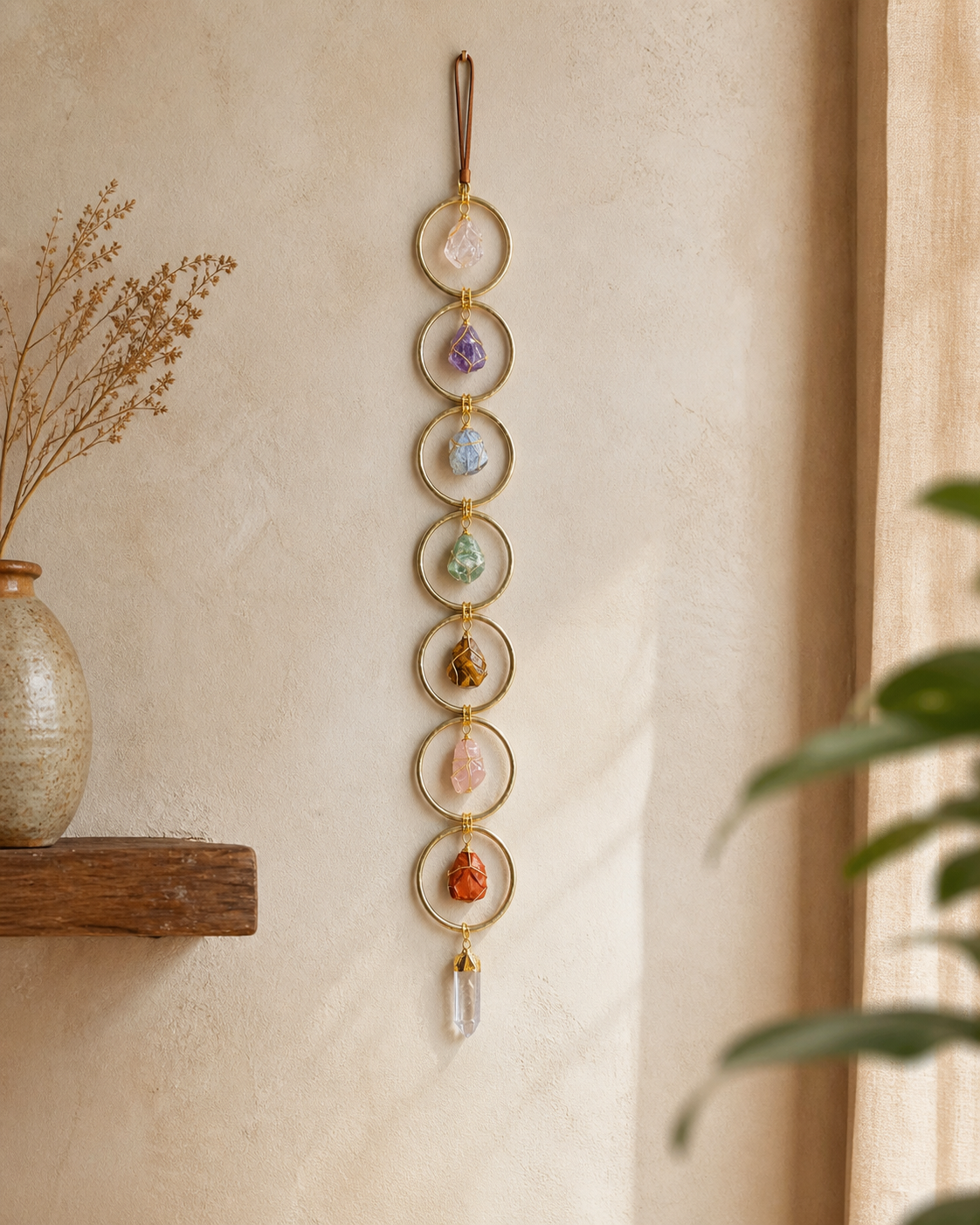 The Aura Alignment Crystal Wall Hanging — alternate product view 3