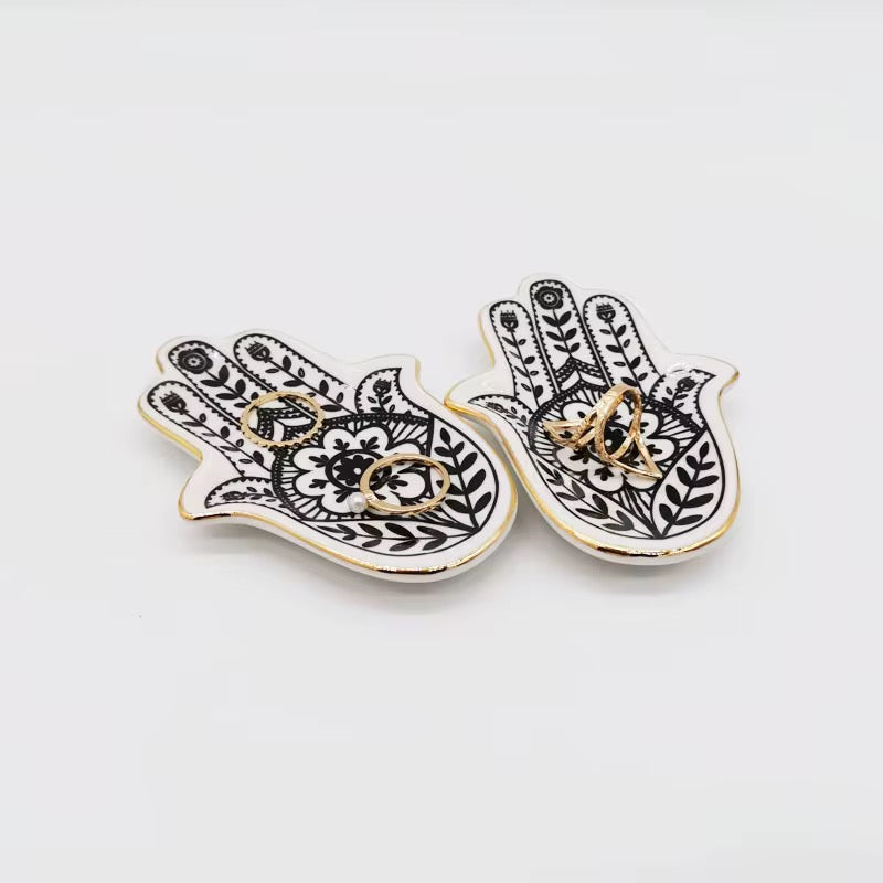 Sacred Hamsa Trinket Tray — alternate product view 5