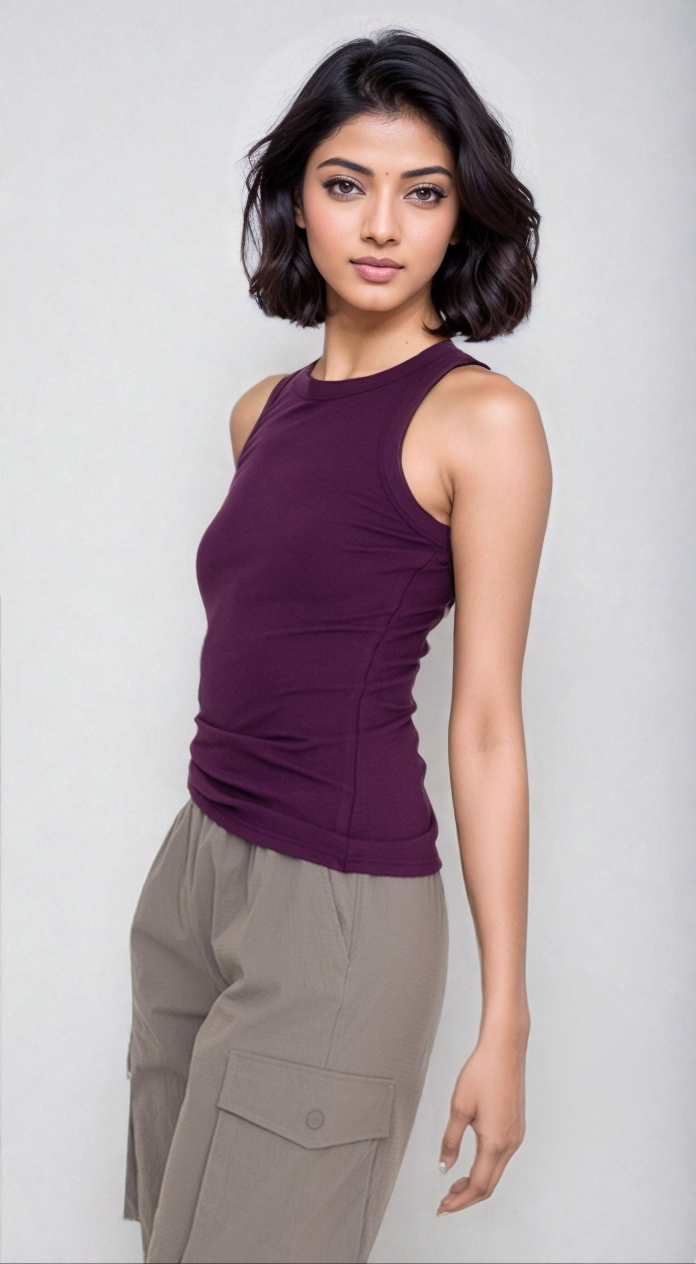 Micro-Ribbed Athleisure Tank Top, Tank Top, House of Caelo, House of Caelo