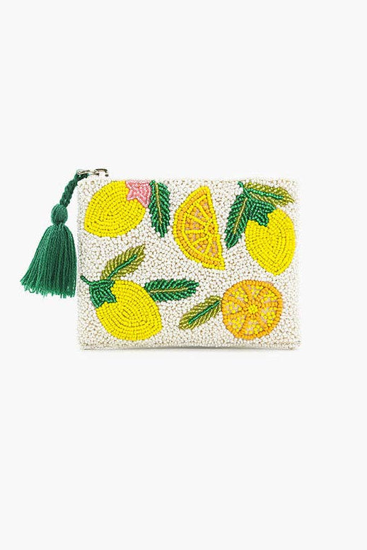 Make Lemonade Mini Pouch - Fitkitty Culture Athleisure Wear, Yoga Wear & Women's Clothing