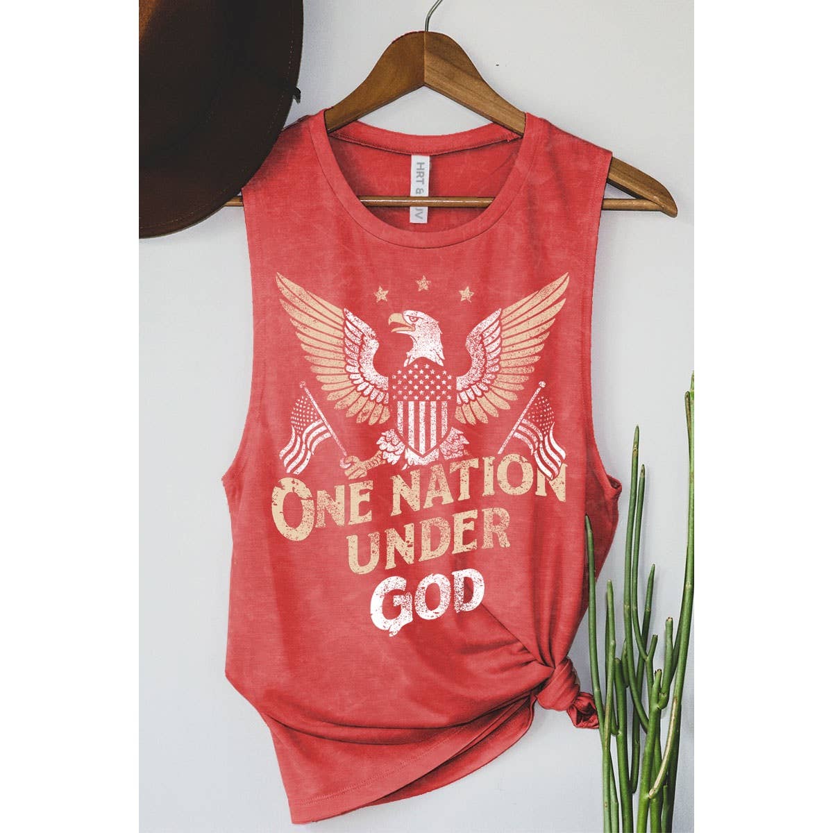 One Nation Mineral Faith Tank - House of Caelo Athleisure Wear, Yoga Wear & Women's Clothing
