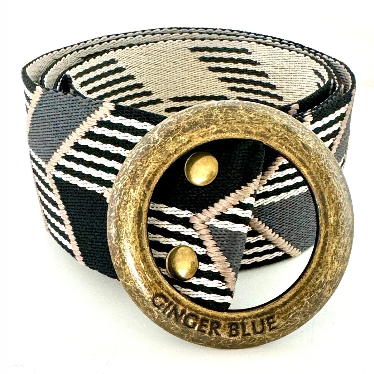 Noir Neutral Woven Belt