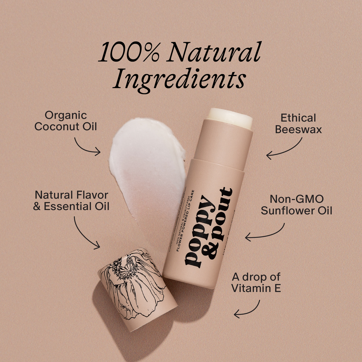 Lip Balm, Island Coconut - Fitkitty Culture Athleisure Wear, Yoga Wear & Women's Clothing