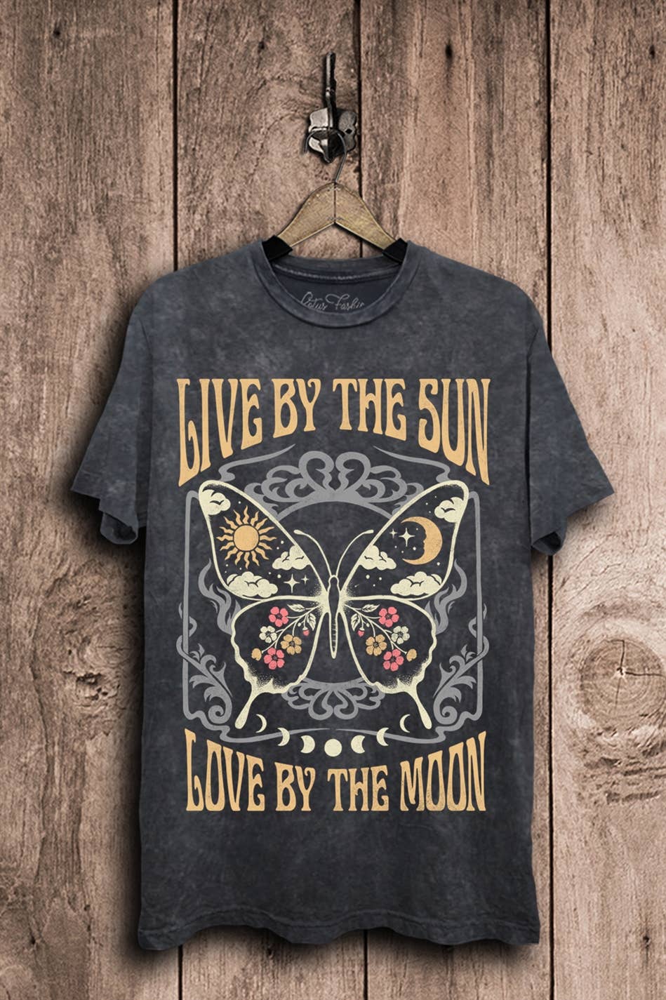 Live By The Sun Love By The Moon Graphic Tee — alternate product view 2