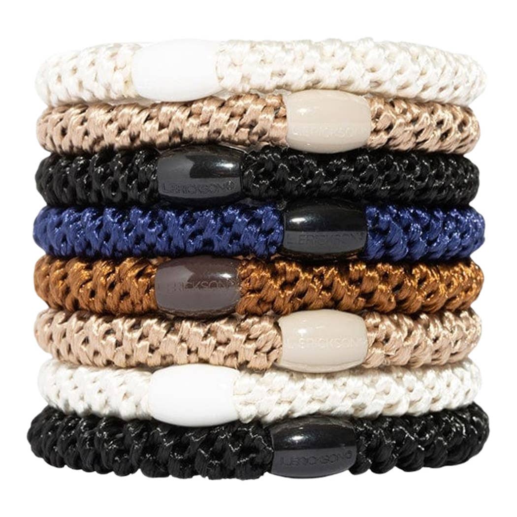 Grab & Go Ponytail Holders - Set of Eight - Fitkitty Culture Athleisure Wear, Yoga Wear & Women's Clothing