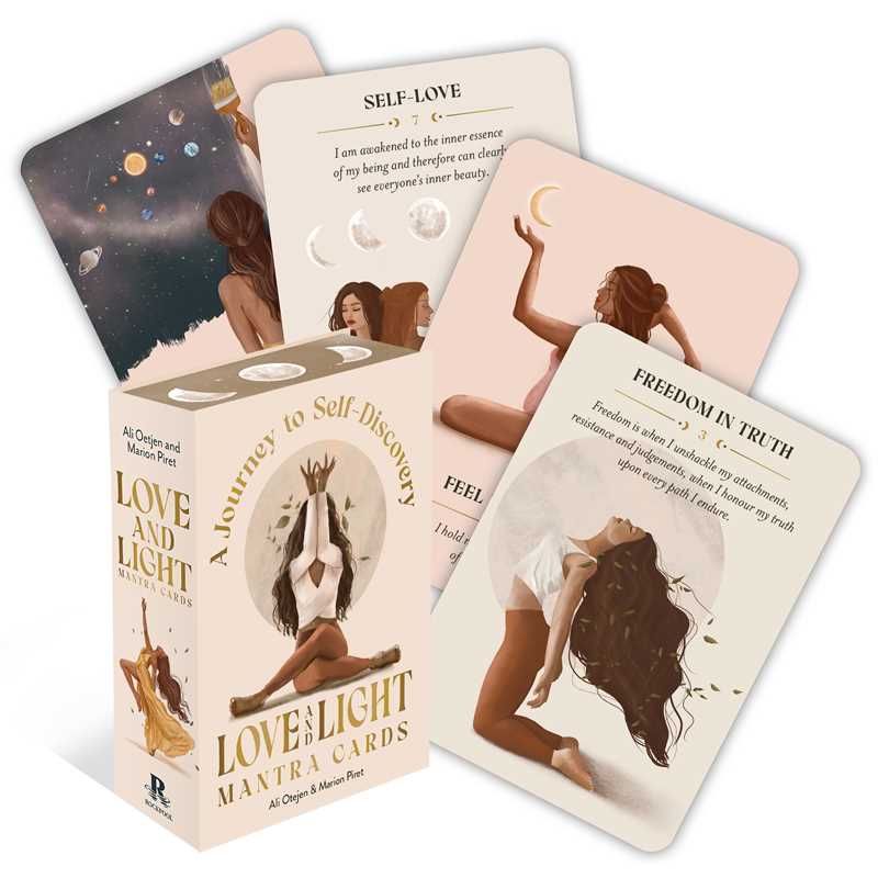 Love and Light Mantra Cards by Ali Oetjen — main product image