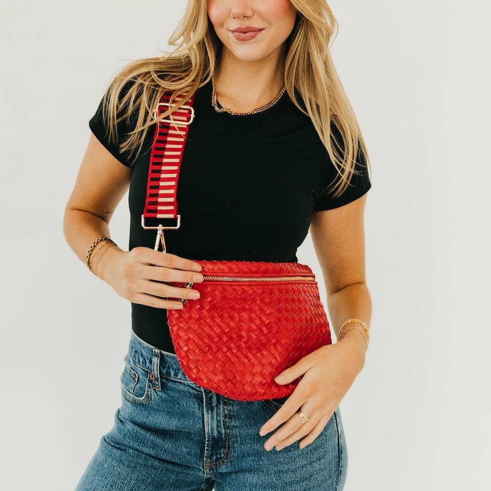 Westlyn Woven Bum Bag - Fitkitty Culture Athleisure Wear, Yoga Wear & Women's Clothing