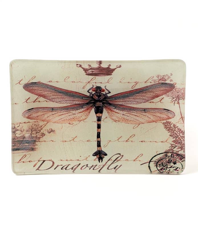 Dragonfly Decorative Dish — alternate product view 2