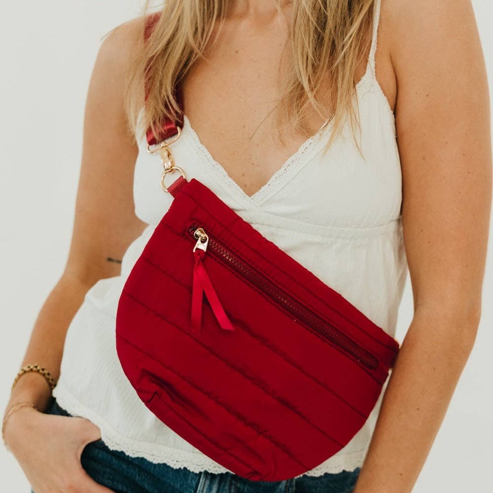 Jolie Puffer Bum Bag - Fitkitty Culture Athleisure Wear, Yoga Wear & Women's Clothing