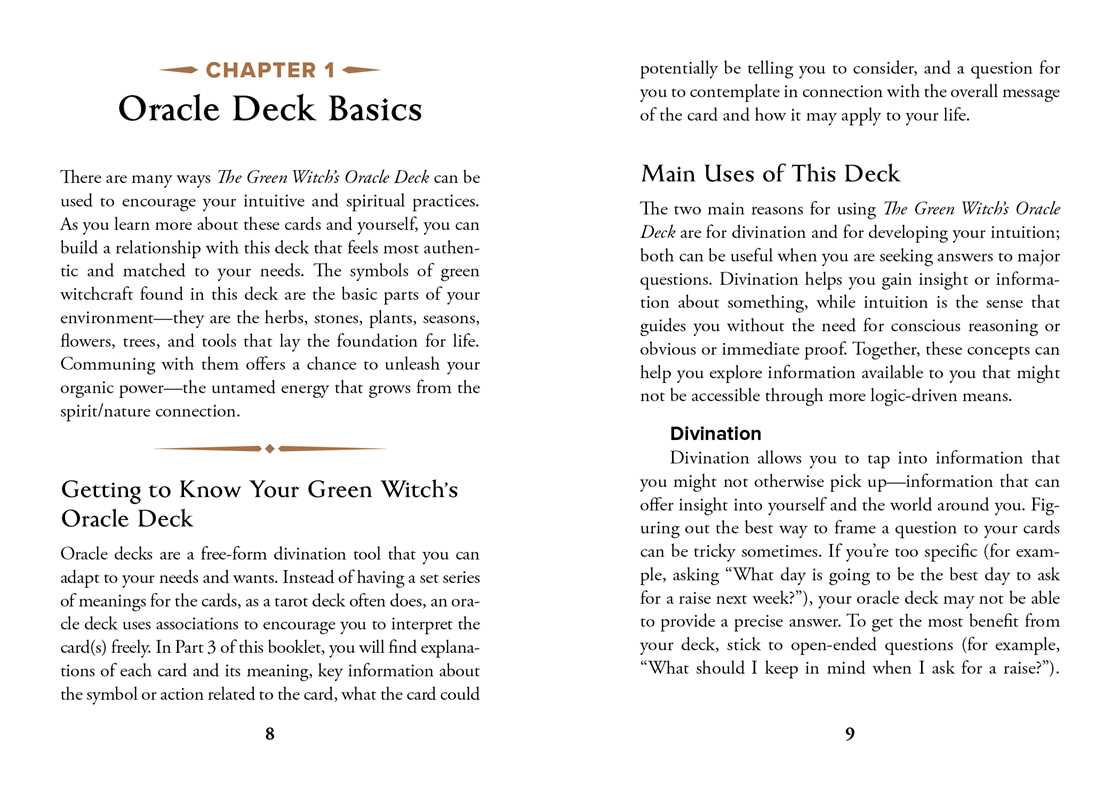 Green Witch's Oracle Deck by Arin Murphy-Hiscock — alternate product view 3
